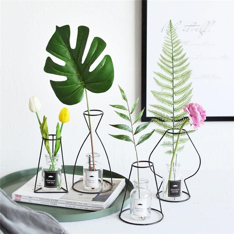 Iron Arts and Crafts Iron Wire Vase Ornaments